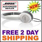 bose oe2 on ear audio headphones white new free 2