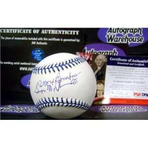   Signed MLB Baseball inscribed Bronx Bombers (PSA/DNA) 