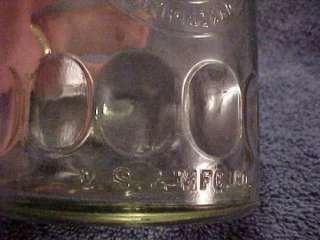 Vintage Motor Oil Glass Bottle Master Mfg Spout Cap No 80 Dover 