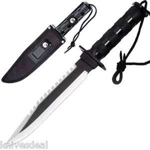 Military Survival Bowie Hunting Knife Hot New Item On The Market Free 