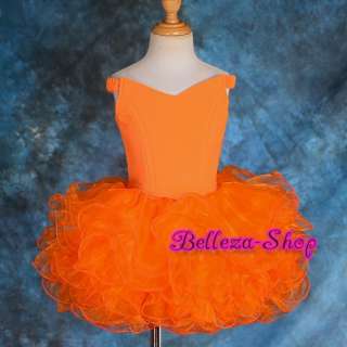 2pc Girl Cupcake National Pageant Dress Shell 3T 10  