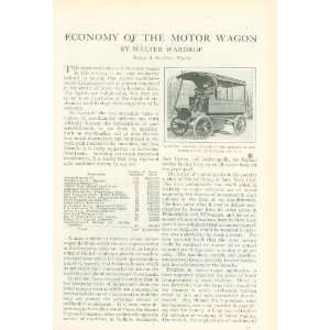  1911 Early Automobiles Motor Trucks illustrated 
