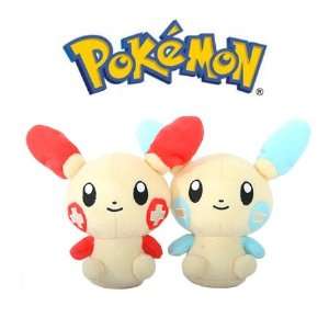    5 Pokemon Plusle and Minun Plush Doll 2 Pack Toys & Games