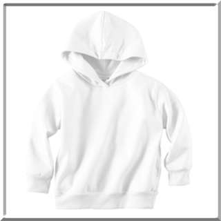 Blank Plain Unprinted Hoodies Sweatshirts TODDLERS KIDS  