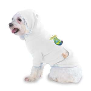 Sydney Rocks My World Hooded (Hoody) T Shirt with pocket for your Dog 