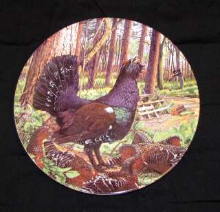 1988 Royal Grafton Braithwaite Game Bird Collection Plate #6 Fine Bone 