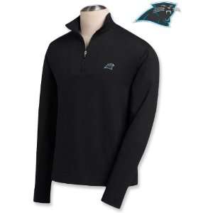  Cutter & Buck Carolina Panthers 1/4 Zip Sweatshirt Small 