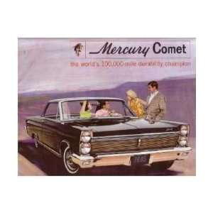    1965 MERCURY COMET Sales Brochure Literature Book Automotive