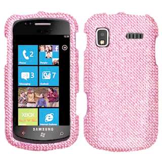 BLING Phone Cover Case FOR Samsung FOCUS i917 AT&T Pink  
