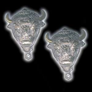   of Brass Buffalo Head Sword Holders for Wall Mount 