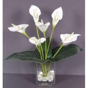  White Calla Lily Floral Arrangement