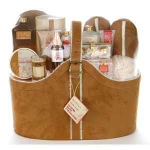   Luxury Collection White Peony Spa Bath and Body Gift Basket Beauty