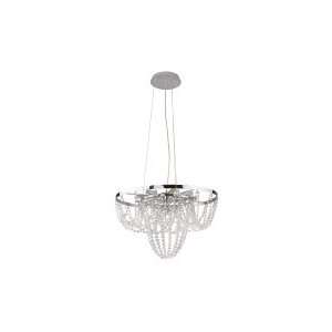 EGLO Lighting 89568A Swindon 6 Light Ceiling Pendant in Chrome with 