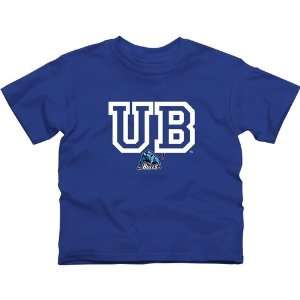Buffalo Bulls Youth Wordmark Logo T Shirt   Royal Blue