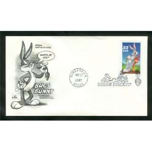  Bugs Bunny   Looney Tunes ArtCraft First Day Cover Cachet 