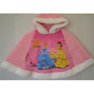   Fiber Hooded Poncho / Jacket / Sweater Princess Pink Toys & Games