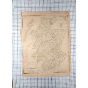  SWANSTON ANTIQUE MAP c1790 c1900 SCOTLAND ORKNEY MINCH 