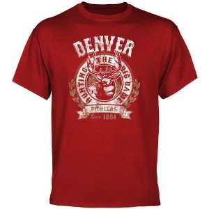 Denver Pioneers The Big Game T Shirt   Crimson  Sports 