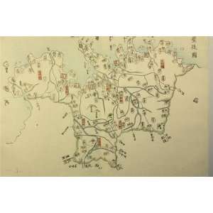  Yoshimoto Map of Bungo no Kuni (1834)