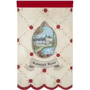  mademoiselle chateau provencal red personalized wall 