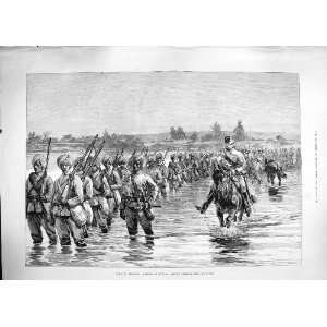  1889 CHIN FRONTIER CAMPAIGN BURMAH YAW RIVER ARMY