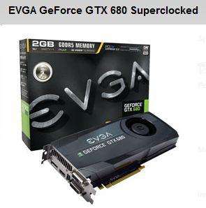 EVGA★GeForce★GTX 680★SUPERCLOCKED★02G P4 2682 KR★PCIe 3.0 