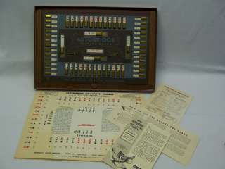 vintage auto bridge game for experienced bridge players 1949 30 deal 