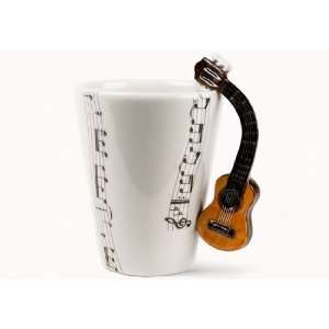  Guitar Classic Handmade Coffee Mug (10cm x 8cm)