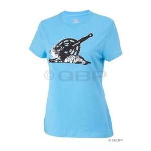  Surly Womens TigerCrank T Shirt Light Blue; LG Sports 