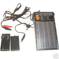Solar Panel 9v, AA battery charger, 3,6,9,12 volt sup.  
