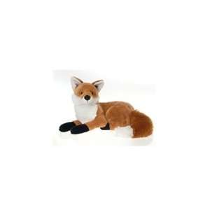  Stuffed Red Fox 13 Inch Laying Plush Animal By Fiesta 