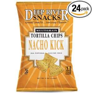Deep River Snacks Nacho Kick Multigrain Tortilla Chips, 1.5 Ounce 
