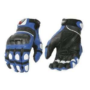  Joe Rocket Super Moto Glove Blue/Black/White Medium 