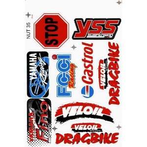   Motocross Racing Tuning Decal Sticker Sheet C34 