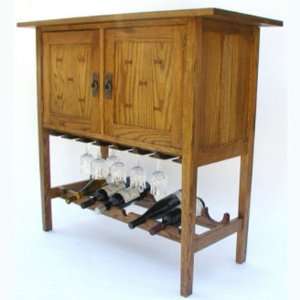   Design Plan #318 Mission Wine & Spirits Cabinet