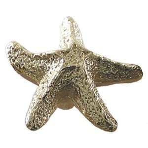 Cabinetry Hardware Solid Brass Starfish Shaped Knob Finish Bronze 