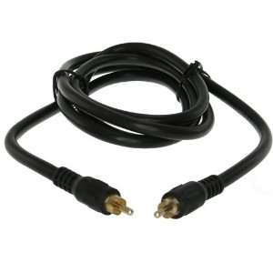   Coax Audio Cable 6ft (RG6 cabling with RCA connectors) Electronics
