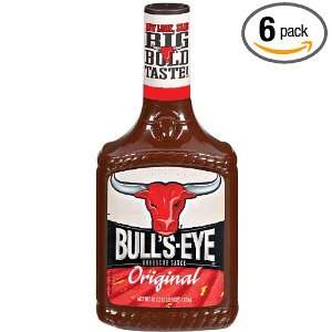 Bulls Eye Original Barbecue Sauce, 40 Ounce Bottles (Pack of 6)