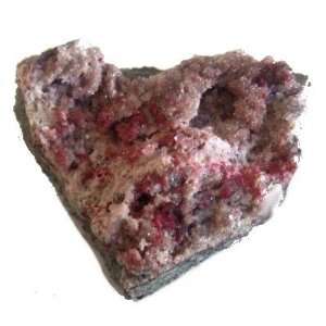  Calcite Cluster 02 Pink Crystal Heart Stone Cobaltian Rock 