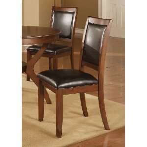 Coaster Nelms Side Dining Chair in Walnut   Set of 2