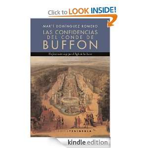 Las confidencias del conde de Buffon Una época de la naturaleza 