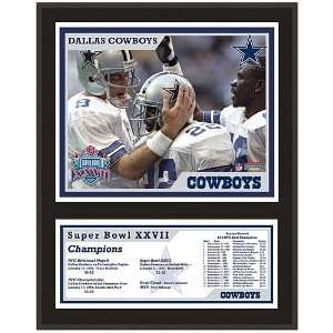  Mounted Memories Dallas Cowboys 12X15 Sublimated Plaque 