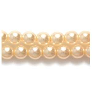   Glass Pearl, 4 mm, Victorian Ivory, 200 Pack Arts, Crafts & Sewing