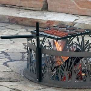   Metal Works CG009 Campfire Cooking Grill Fire Pit