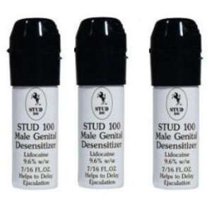  Stud 100 (Pack of 3)