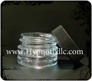 oz Empty Cosmetic Jars Plastic makeup sample new 25  