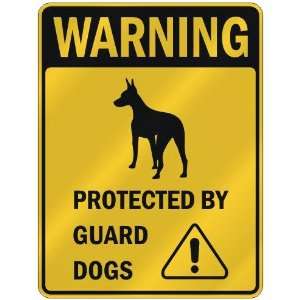   AMERICAN HAIRLESS TERRIER PROTECTED BY GUARD DOGS  PARKING SIGN DOG