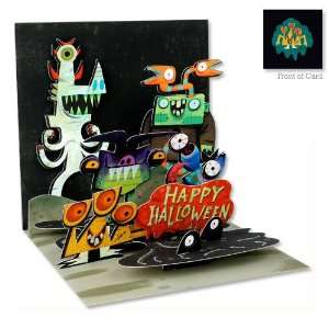 3D Greeting Card   MONSTERS   Halloween