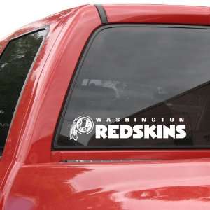   Washington Redskins 4 x 17 Die Cut Decal Strip