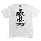 Dogtown STONEFISH Logo Skateboard T Shirt WHITE XL